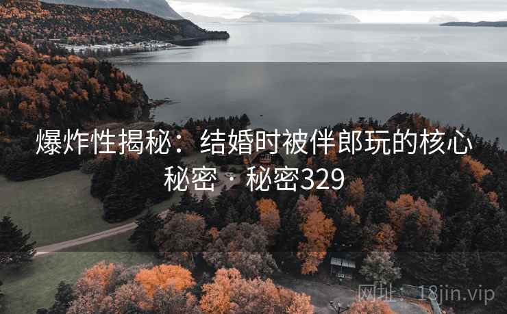 爆炸性揭秘：结婚时被伴郎玩的核心秘密 · 秘密329